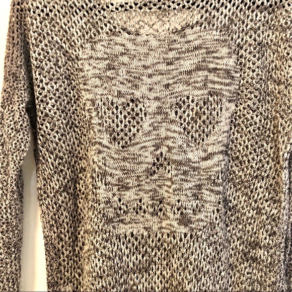 Vintage Havana Open Knit Scull Back Sweater, S - Picture 9 of 11